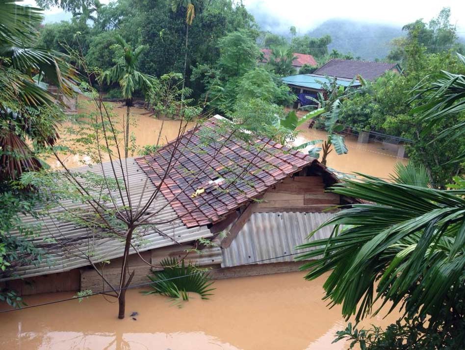 Many localities are flooded at 1- 1.7 meters. Many localities are flooded at 1- 1.7 meters.
